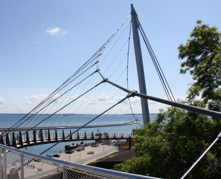 Sassnitz Hängebrücke Insel Rügen