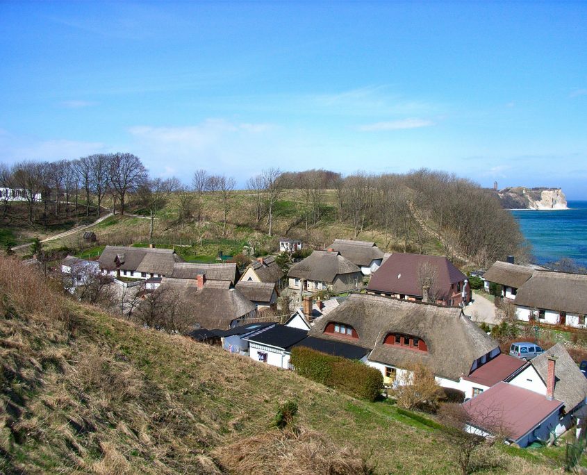 Ferien Rügen Blick auf Vitt bei Arkona Villa Monika Sassnitz